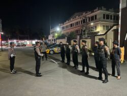 Menjaga Ketenangan Malam Kabupaten Gowa, Polres dan Polsek Jajaran Gelar Cipkon Serentak