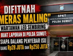 Difitnah Meras Maling 250 Juta, Wartawan Leo Sembiring Buat Laporan di Polda Sumut, Minta Tangkap Penyebar Isu Sesat! 