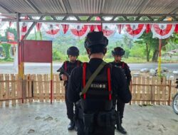 Brimob Intensifkan Patroli Harkamtibmas Pasca Perkelahian Antar Kelompok di Mancani